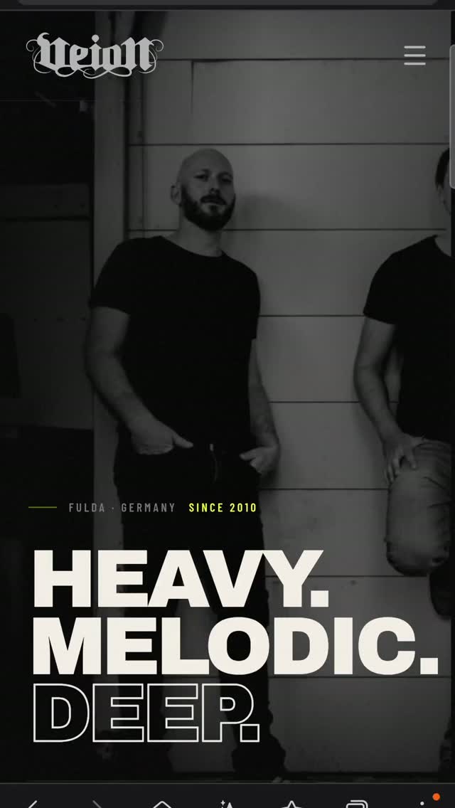 Our brand-new VEION website is LIVE! 🔥
Dive into the world of VEION — music, videos, news and everything you need to know about the band.
Check it out now! 🤘